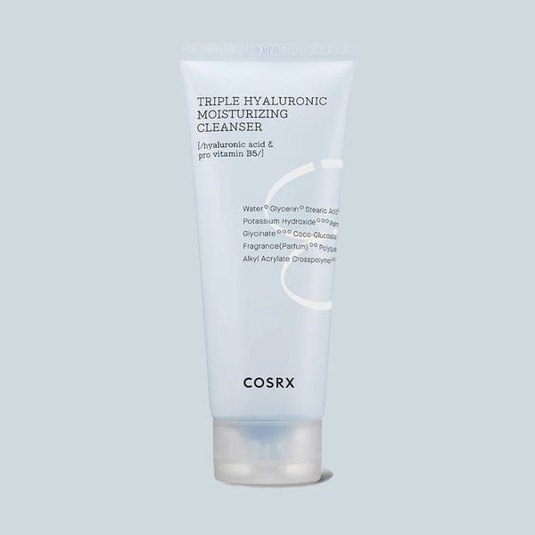 Cosrx Hydrium Triple Hyaluronic Moisturizing Cleanser 150ml